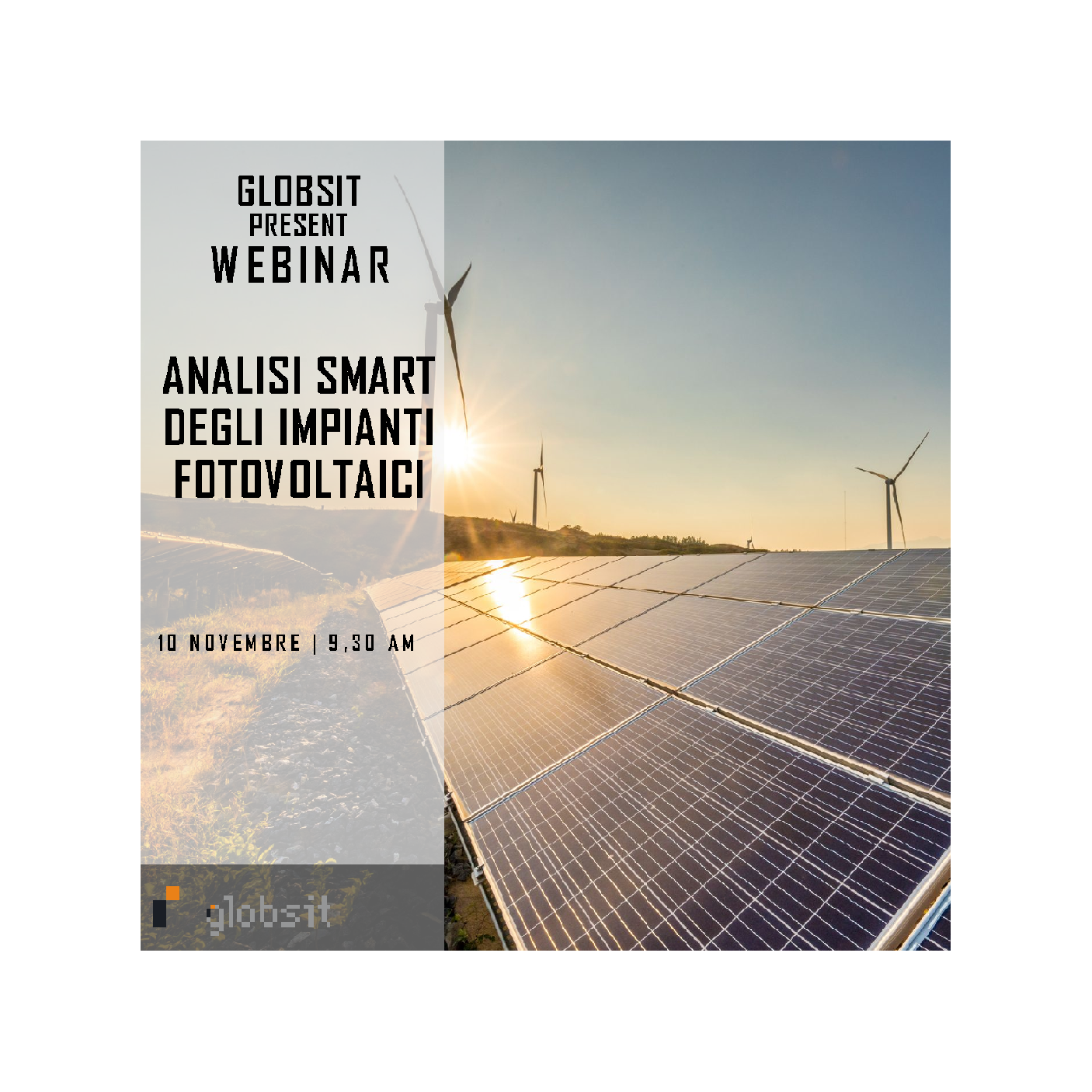 WEBINAR: ANALISI SMART DEGLI IMPIANTI FOTOVOLTAICI