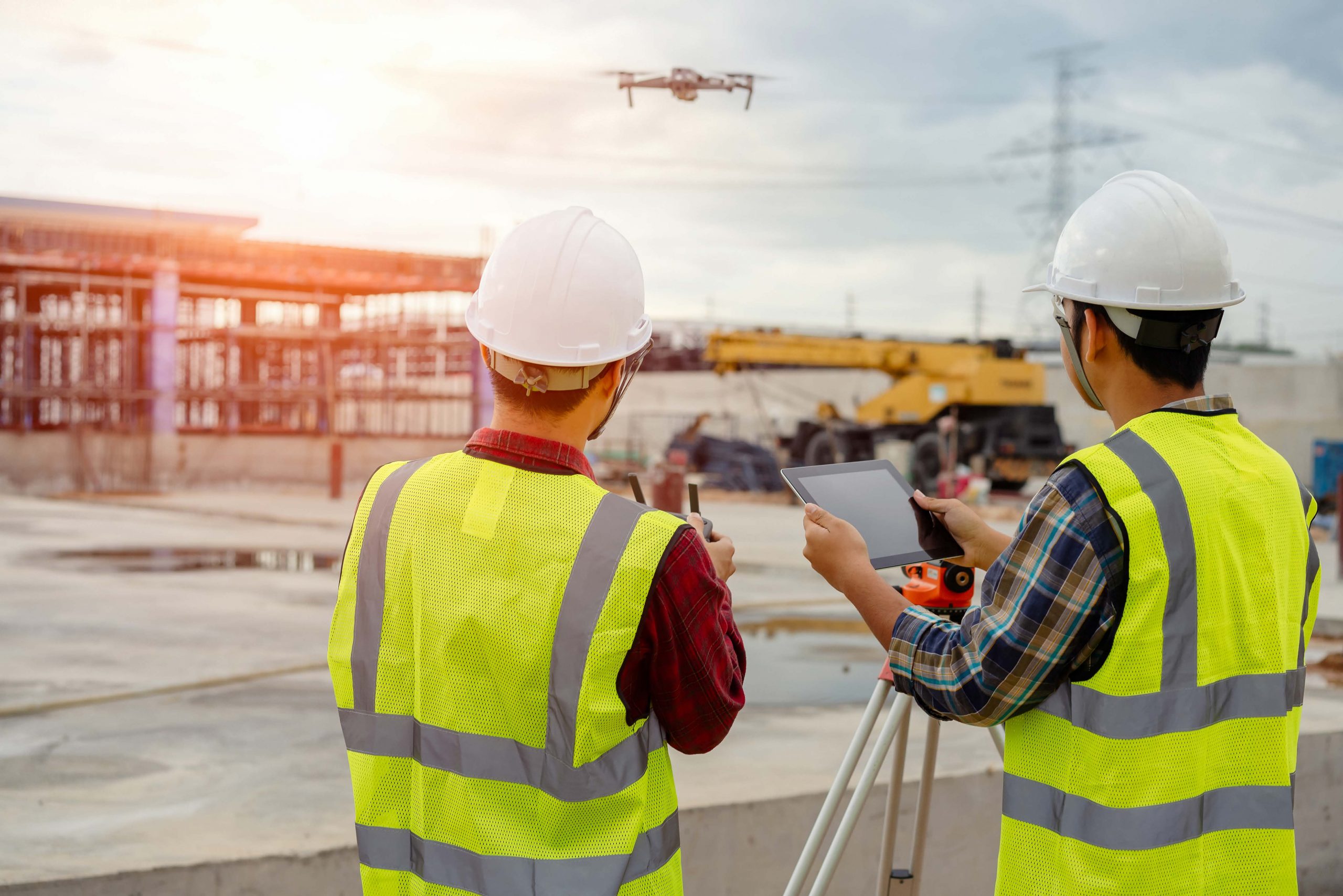 Lavorare con i droni per le ispezioni industriali